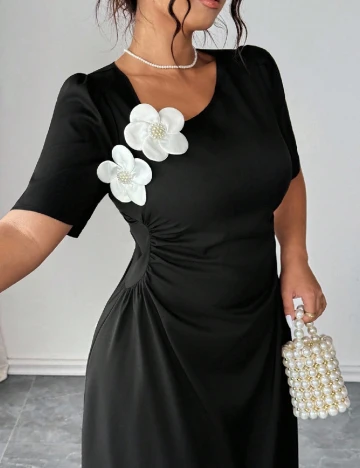 Rochie lunga SHEIN CURVE, negru