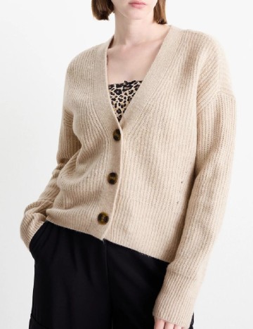 
						Cardigan C&A, bej
