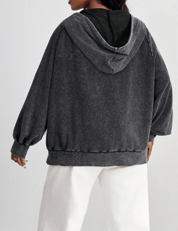 Hanorac SHEIN CURVE, gri