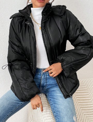 Geaca SHEIN, negru