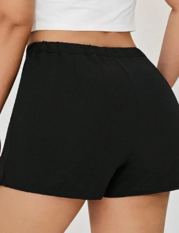 Fusta pantalon SHEIN CURVE, negru