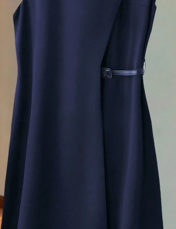 Rochie lunga SHEIN CURVE, bleumarin