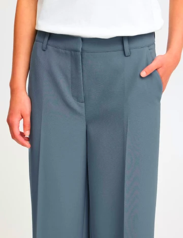 Pantaloni Ichi, albastru