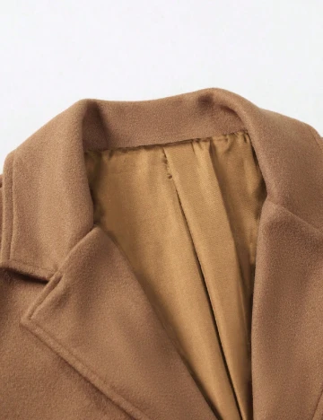 Palton SHEIN Plus Size Men, maro