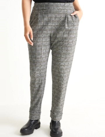 Pantaloni C&A Plus Size, gri