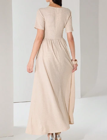 Rochie lunga SHEIN, crem