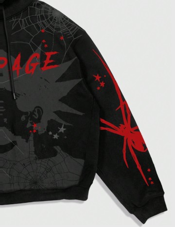 Hanorac Romwe, negru