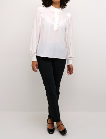 Bluza Kaffe, alb
