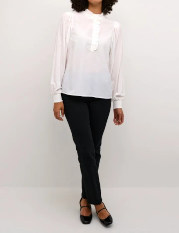 Bluza Kaffe, alb