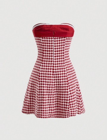 Rochie scurta SHEIN, rosu