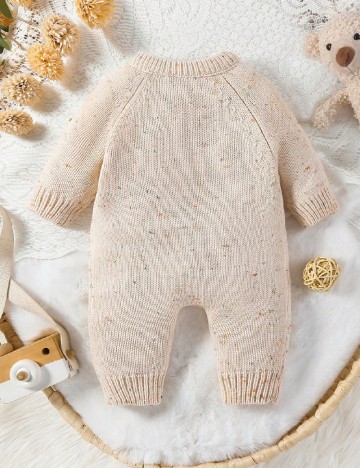 Salopeta Shein Kids, crem