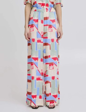 
						Pantaloni Ichi, mix culori