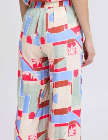 Pantaloni Ichi, mix culori