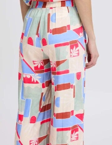 Pantaloni Ichi, mix culori