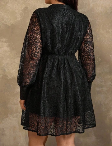 Rochie scurta SHEIN CURVE, negru