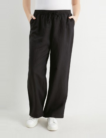 
						Pantaloni C&A Plus Size, negru