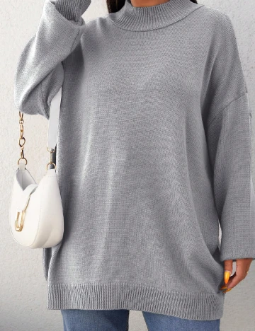 Bluza SHEIN CURVE, gri