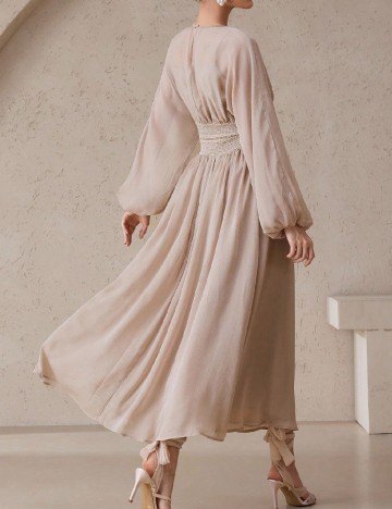 Rochie medie SHEIN, crem