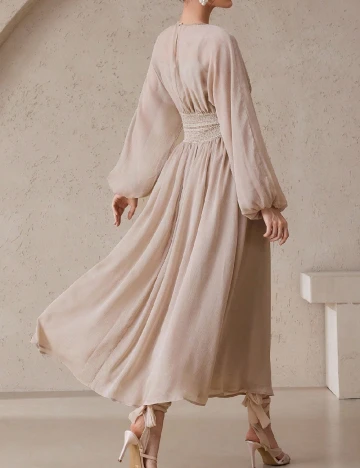 Rochie medie SHEIN, crem