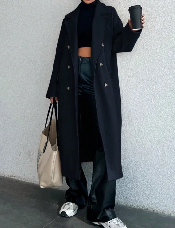 Palton SHEIN, bleumarin