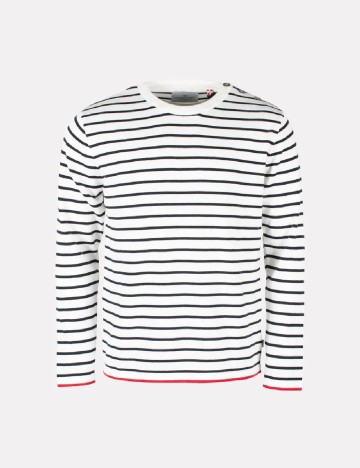 Bluza Kronstadt, alb/negru