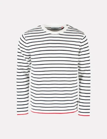 Bluza Kronstadt, alb/negru