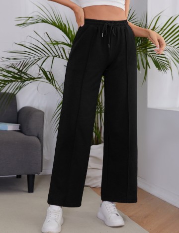 
						Pantaloni SHEIN, negru