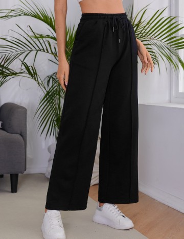 Pantaloni SHEIN, negru