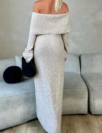 Rochie lunga SHEIN, gri