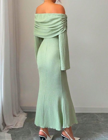 Rochie lunga SHEIN, verde