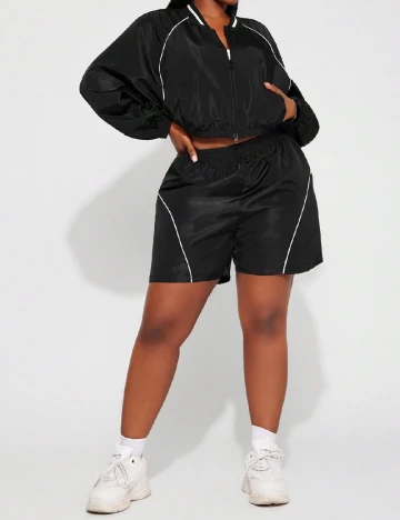 Compleu SHEIN CURVE, negru