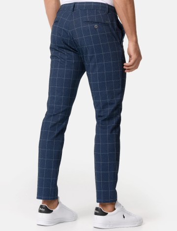 Pantaloni Jeff Urban Tailoring, bleumarin