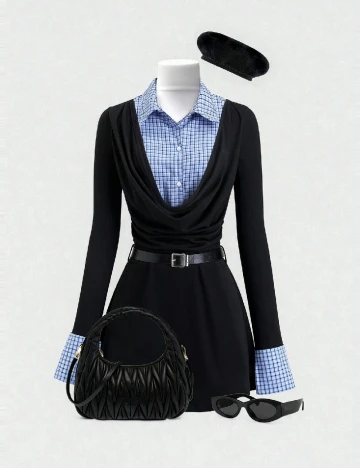 Rochie scurta SHEIN, negru