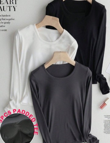 Set bluze 3 bucati SHEIN, mix culori