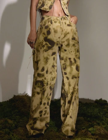 Pantaloni SHEIN, verde