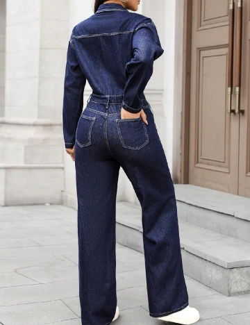 Salopeta SHEIN, albastru