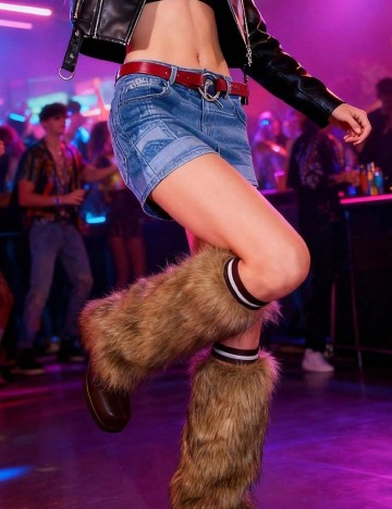 Jambiere SHEIN, maro