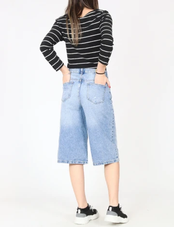 Pantaloni trei sferturi C&A, albastru