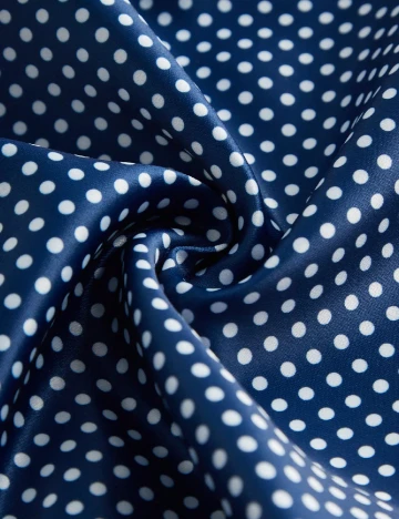 Rochie scurta SHEIN, alb/albastru