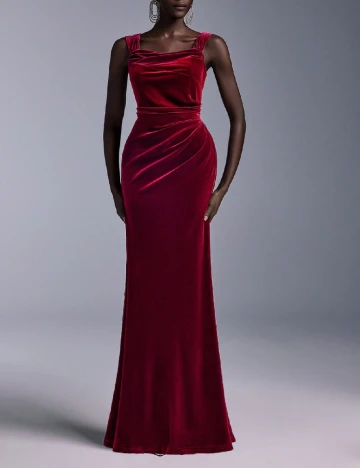 Rochie lunga SHEIN, rosu