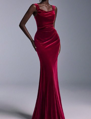 Rochie lunga SHEIN, rosu