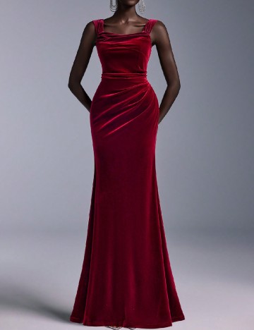 Rochie lunga SHEIN, rosu