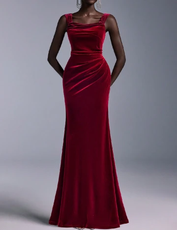 Rochie lunga SHEIN, rosu