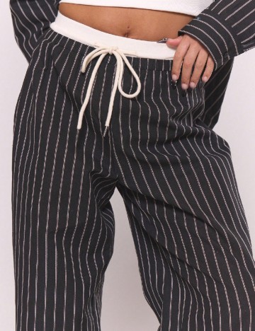 Pantaloni Musera, negru