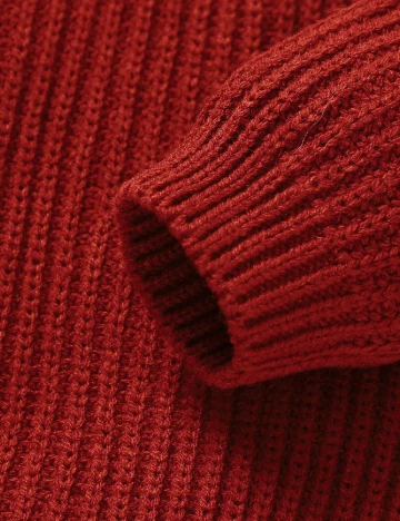 Pulover Shein Kids, rosu