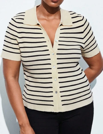 Bluza SHEIN CURVE, crem