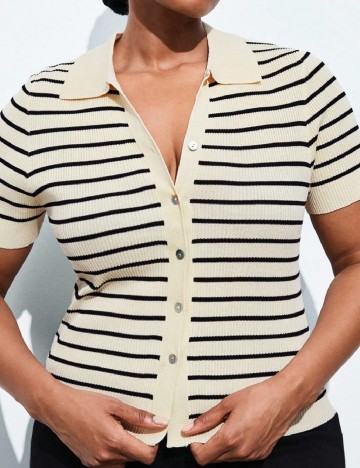 Bluza SHEIN CURVE, crem