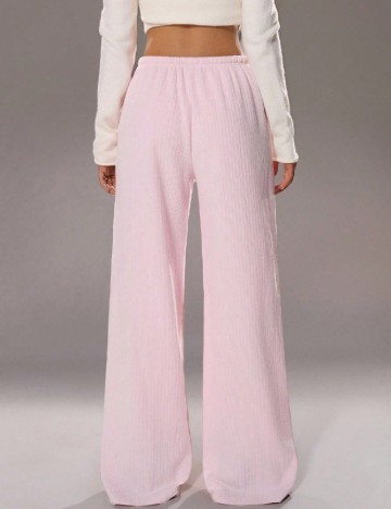 Pantaloni SHEIN, roz