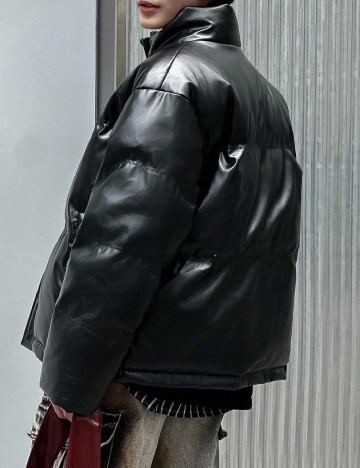 Geaca Shein Kids, negru