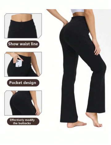 Pantaloni SHEIN, negru